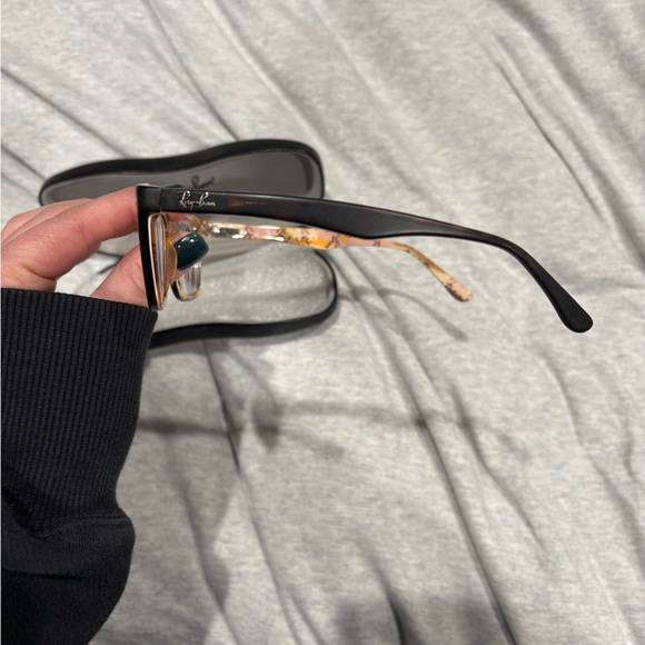 Ray-Ban Black Floral Glasses - Picture 2 of 3